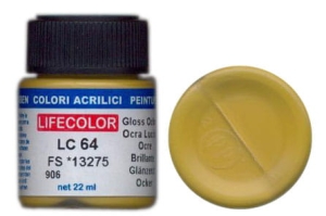 LifeColor LC64 basic gloss ochre