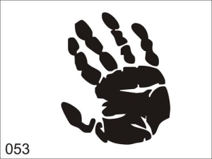 Airbrush tattoo stencil V053