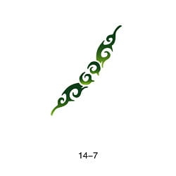 Glitter tattoo stencil Fengda 14-07