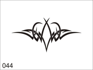 Airbrush tattoo stencil V044