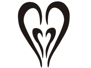 Airbrush tattoo stencil V010