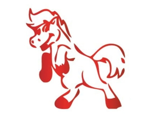 Glitter tattoo stencil Fengda 11-03