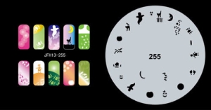 Airbrush nail art stencil Fengda JFH13-255