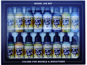 Vallejo Model Air Set 71185 WWII Usaf Aircraft (16)