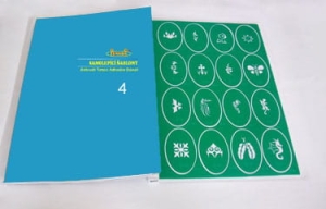 Airbrush tattoo Book of stencils type 04