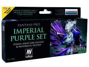Vallejo Pro Nocturna 8 Color Set 74104 Imperial Purple (8)