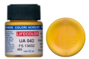 LifeColor UA042 mimetic chrome yellow