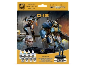 Vallejo Model Color Figures 70239 Infinity O-12 Exclusive Miniature Paint Set