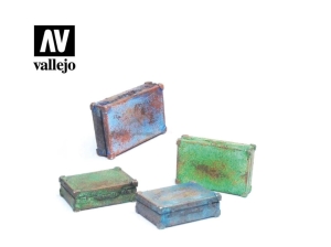 Vallejo Scenics SC226 Metal Suitcases