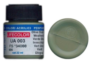 LifeColor UA003 mimetic olive drab