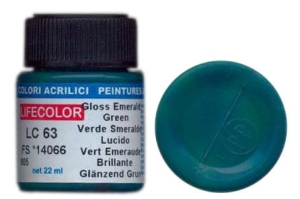 LifeColor LC63 basic gloss emerald green