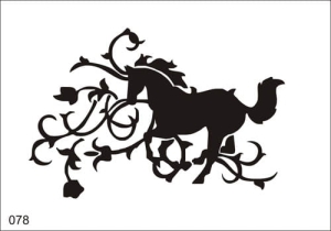 Airbrush tattoo stencil V078