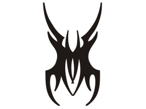 Airbrush tattoo stencil V030