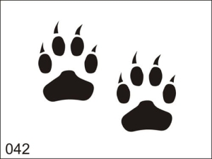 Airbrush tattoo stencil M042