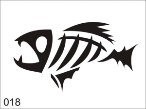 Airbrush tattoo stencil V018