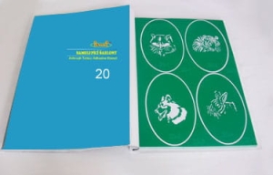 Airbrush tattoo Book of stencils type 20