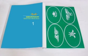 Airbrush tattoo Book of stencils type 01