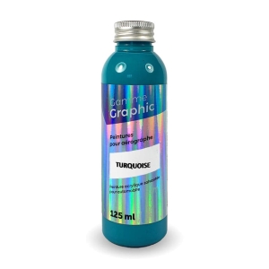 Stardust Airbrush Color GRAPHIC BLUEGREEN "TURQUOISE" (Opaque) 125ml