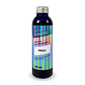 Stardust Airbrush Color GRAPHIC VIOLET PURPLE (Semi Transparent) 125ml