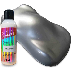 Stardust Airbrush Color SPARKLE FINE WHITE 125ml