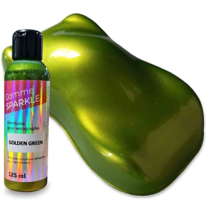 Stardust Airbrush Color SPARKLE GOLDEN GREEN 125ml