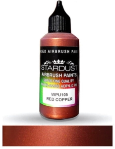 Stardust WPU105 Airbrush PU 1K RC Metallic Color RED COPPER 60ml
