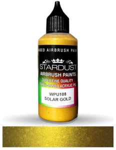 Stardust WPU108 Airbrush PU 1K RC Metallic Color SOLAR GOLD 60ml