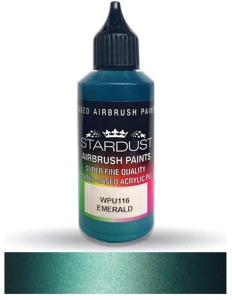 Stardust WPU116 Airbrush PU 1K RC Metallic Color INTENSE EMERALD 60ml