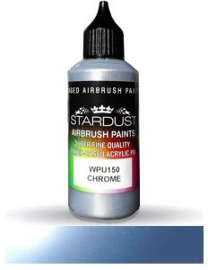 Stardust WPU150 Airbrush PU 1K RC Metallic Color FX CHROME 60ml