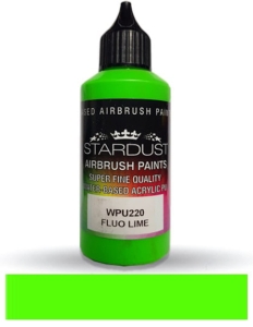 Stardust WPU220 Airbrush PU 1K RC FLUORESCENT Color LIME 60ml