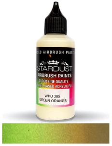 Stardust WPU305 Airbrush PU 1K RC CHAMELEON Color GREEN-ORANGE 60ml