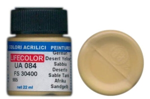 LifeColor UA084 mimetic german desert yellow