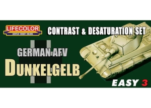 Camouflage Set LifeColor MS01 GERMAN AFV DUNKELGELB