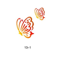 Glitter tattoo stencil Fengda 13-01