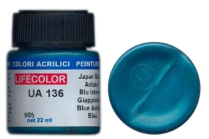 LifeColor UA136 mimetic blue aotake