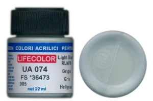 LifeColor UA074 mimetic light blue rim 76