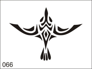 Airbrush tattoo stencil M066