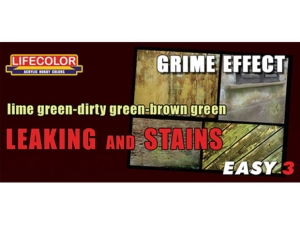 Camouflage Set LifeColor MS11 GRIME EFFECT