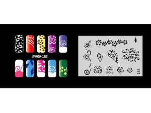 Airbrush nail art stencil Fengda JFH09-165