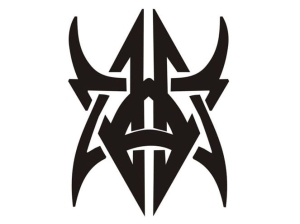 Airbrush tattoo stencil M040