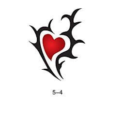 Glitter tattoo stencil Fengda 05-04