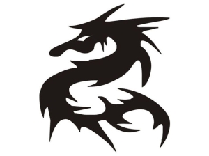 Airbrush tattoo stencil V011