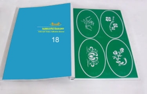 Airbrush tattoo Book of stencils type 18