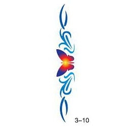 Glitter tattoo stencil Fengda 03-10