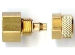 G1/8 Hose connector for 4x6mm PVC hose