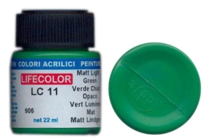 LifeColor LC11 basic matt light green