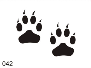 Airbrush tattoo stencil V042