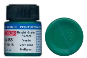 LifeColor UA055 mimetic bright green rim 25