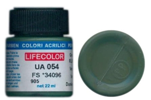 LifeColor UA054 mimetic green rim 82