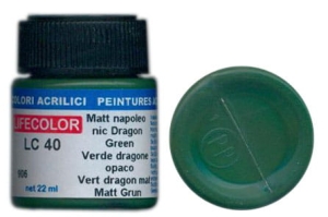 LifeColor LC40 basic matt napoleonic dragon green